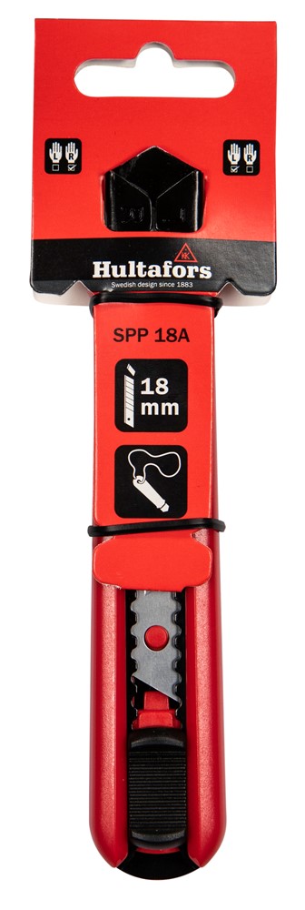 389150 Hultafors Snap-off Messer SPP 18A, Klingenlänge 100 mm, Klingenbreite 18 mm, Gesamtlänge 157 mm