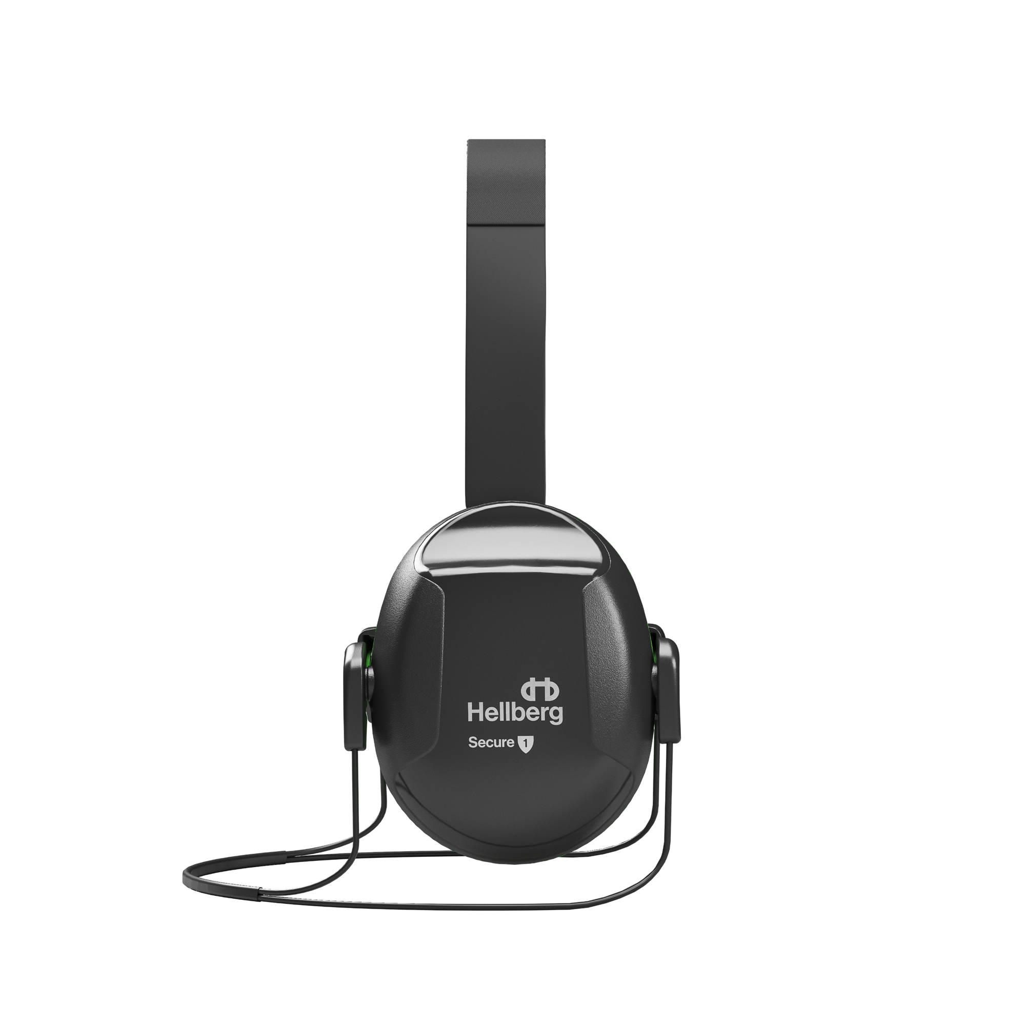 43001 001 Hellberg Secure 1 Nackenbügel, Gehörschutz, Kapselgehörschutz, Schutzstufe 1, 75 - 90 dB