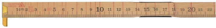 551204 Hultafors Brettmaß PLM 33, Länge 330 mm, Breite 17 mm, Dicke 6 mm (wieder lieferbar ab Februar 2023)